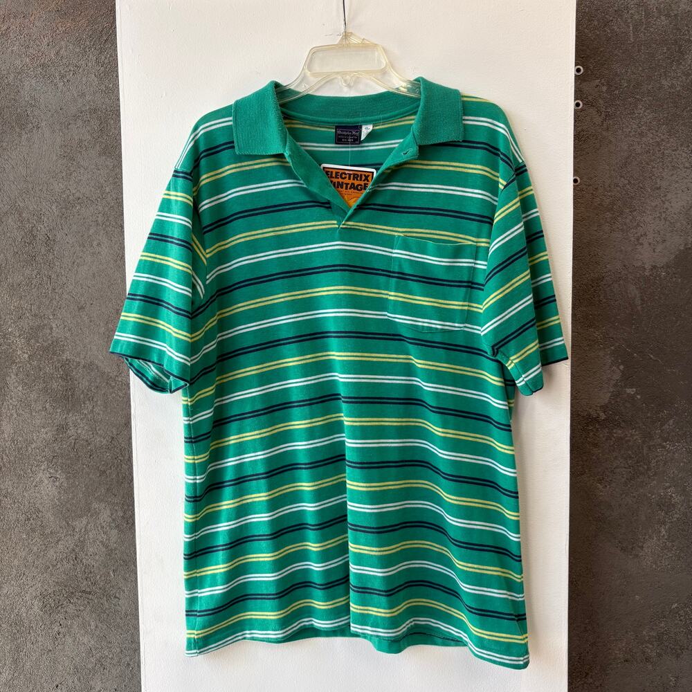 Christopher Hart Vintage Striped Multicolor Polo